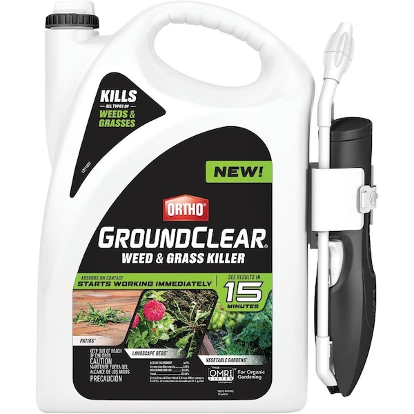 Ortho GroundClear 1 Gal. Ready To Use Wand Sprayer Weed & Grass Killer 4613264 - main